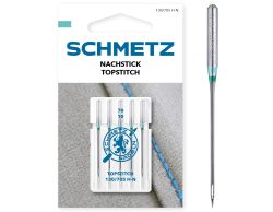SCHMETZ TOPSTITCH SIZE 70 PACK OF 5 CARDED