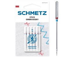SCHMETZ EMBROIDERY SIZE 90 PACK OF 5 CARDED