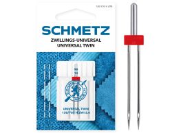 SCHMETZ TWIN 3MM SIZE 90 PACK OF 1 CARDED