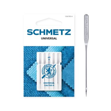SCHMETZ UNIVERSAL SIZE 65 PACK OF 5 CARDED SCHMETZ UNIVERSAL SIZE 65 PACK OF 5 CARDED