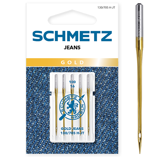130/705 H-JT - Gold Jeans Needles