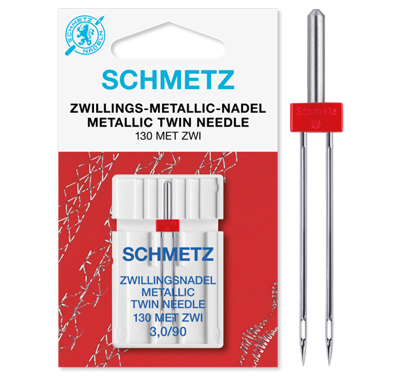 130/705 H-MET ZWI - Metallic Twin Needles